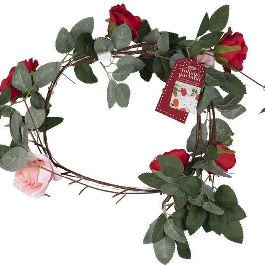 Guirlande de Roses avec led (1.8m)