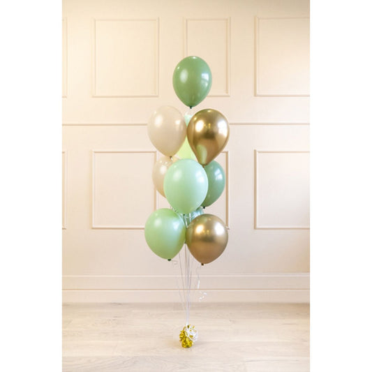 Ballons latex - Mix Vert
