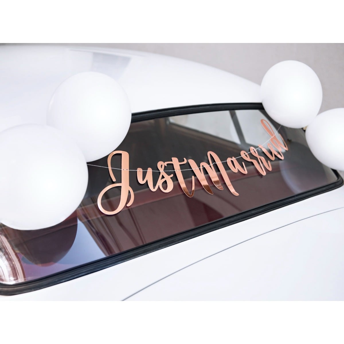 Kit déco voiture - Just Married