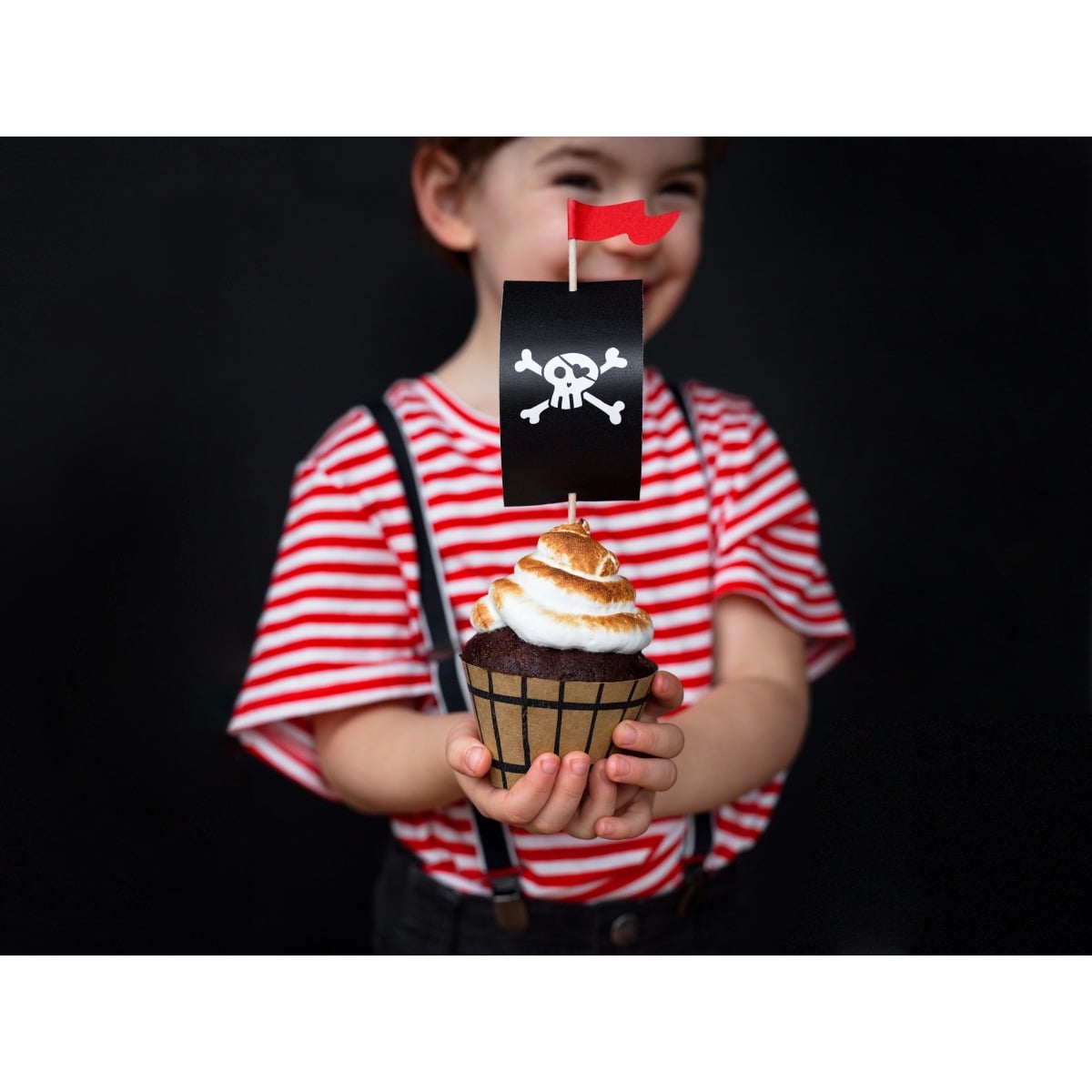 Caissettes à cupcakes - Pirates (6pcs)